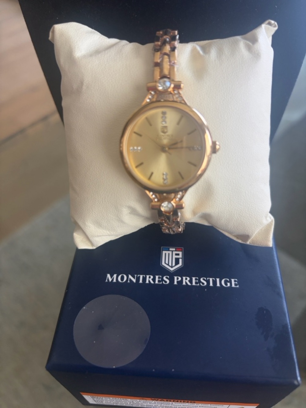 Women's Rose Gold Bracelet Watch